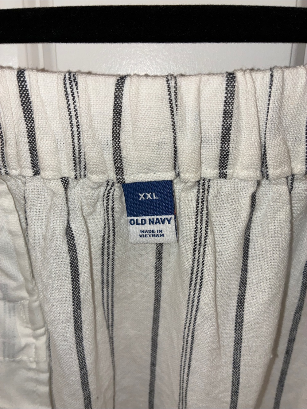Old Navy Linen Striped Pull-On Casual Summer Skirt Size XXL - Picture 3 of 7